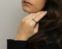 Quadrato Ring Gold